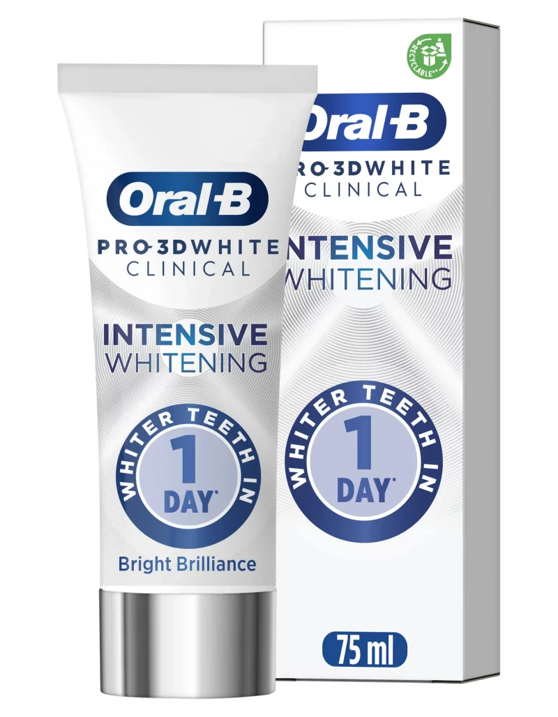 Oral-B 3D White Clinical Intensive Whitening Bright Brilliance